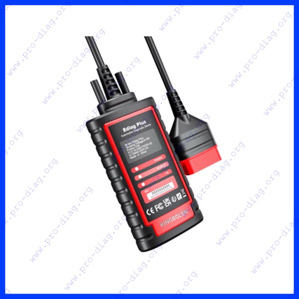 Ediag Plus automotive diagnostic device with OBD2 cable