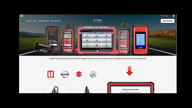 How to Download the ProDiag Application